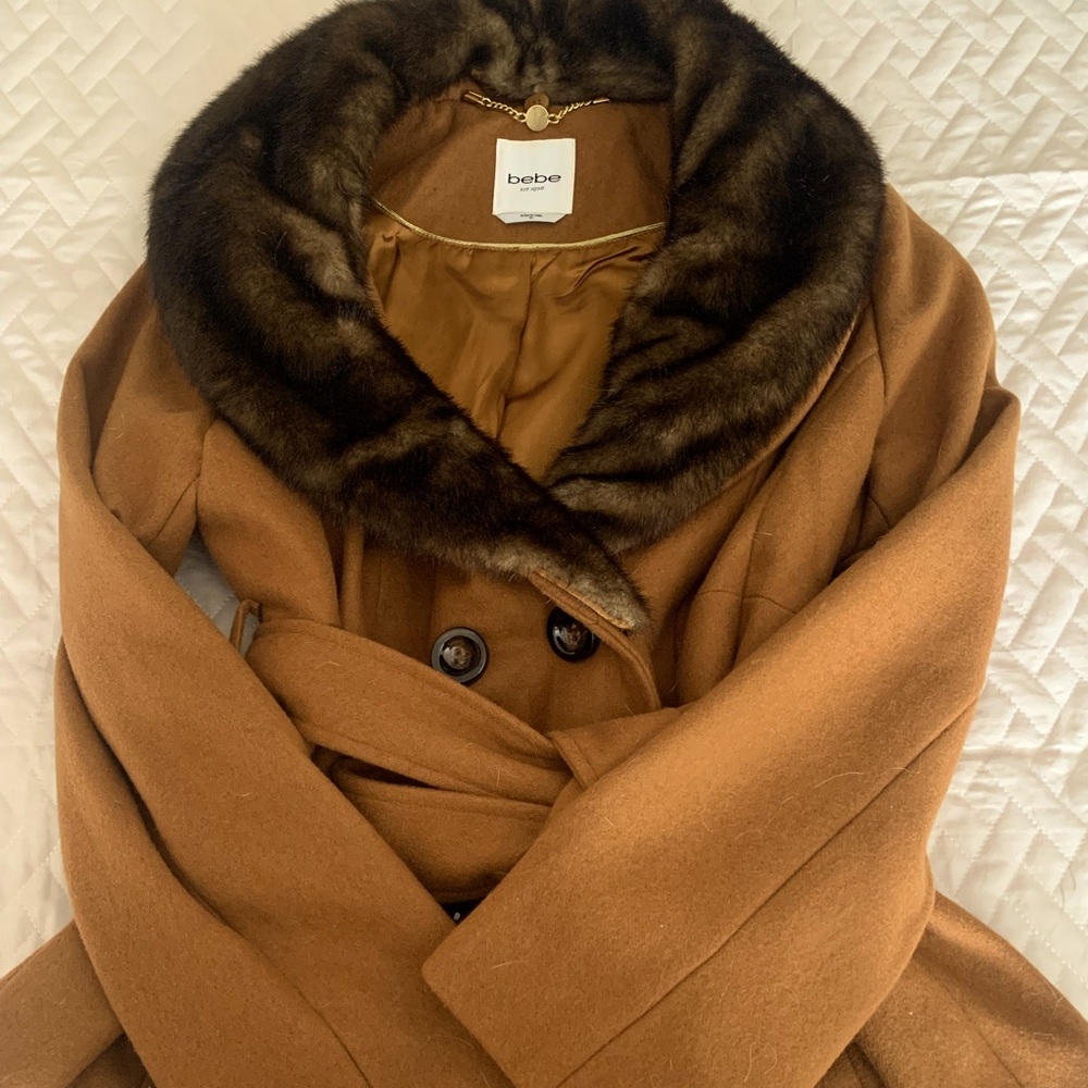 Bebe fur jacket